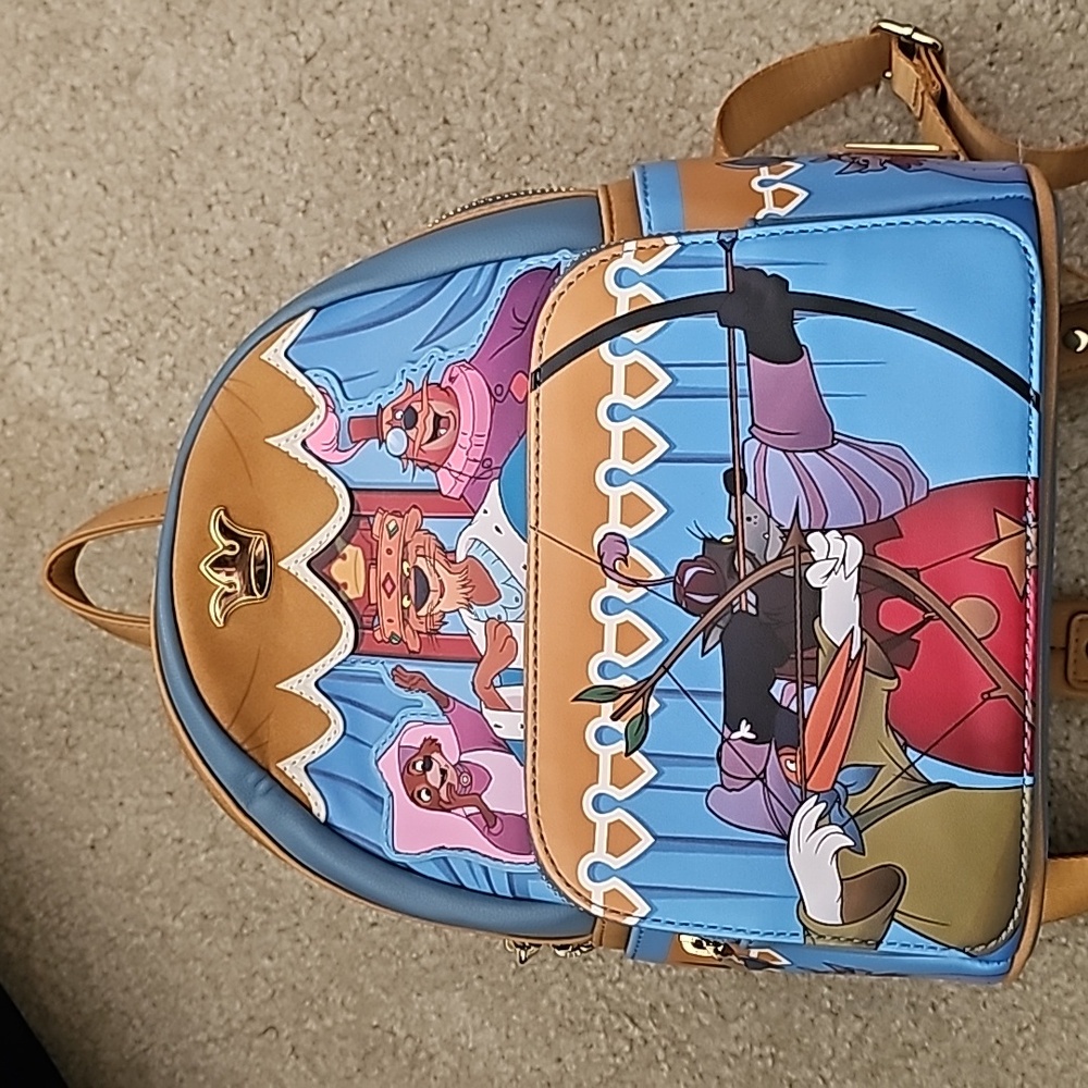 Loungefly Disney Robin Hood Mini Backpack
